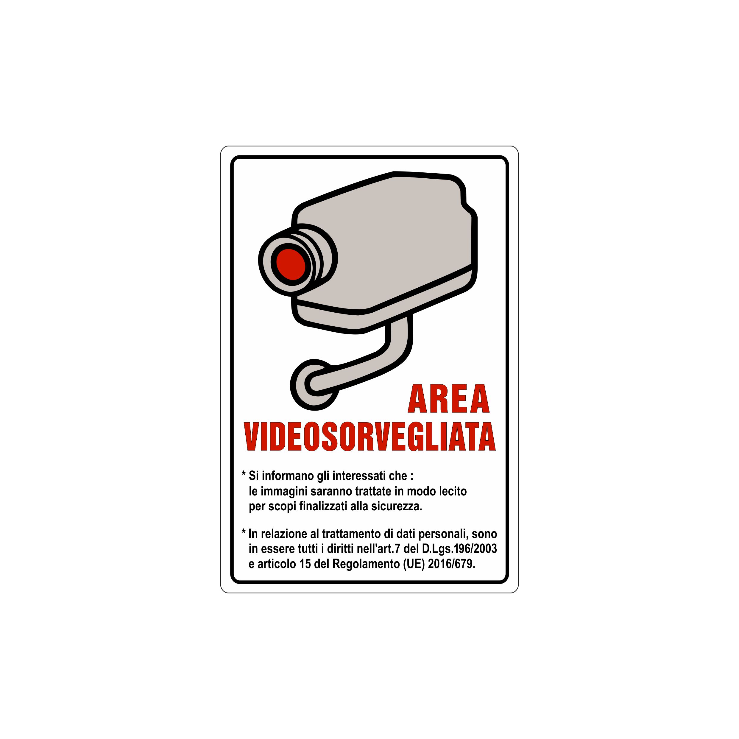AREA VIDEOSORVEGLIATA