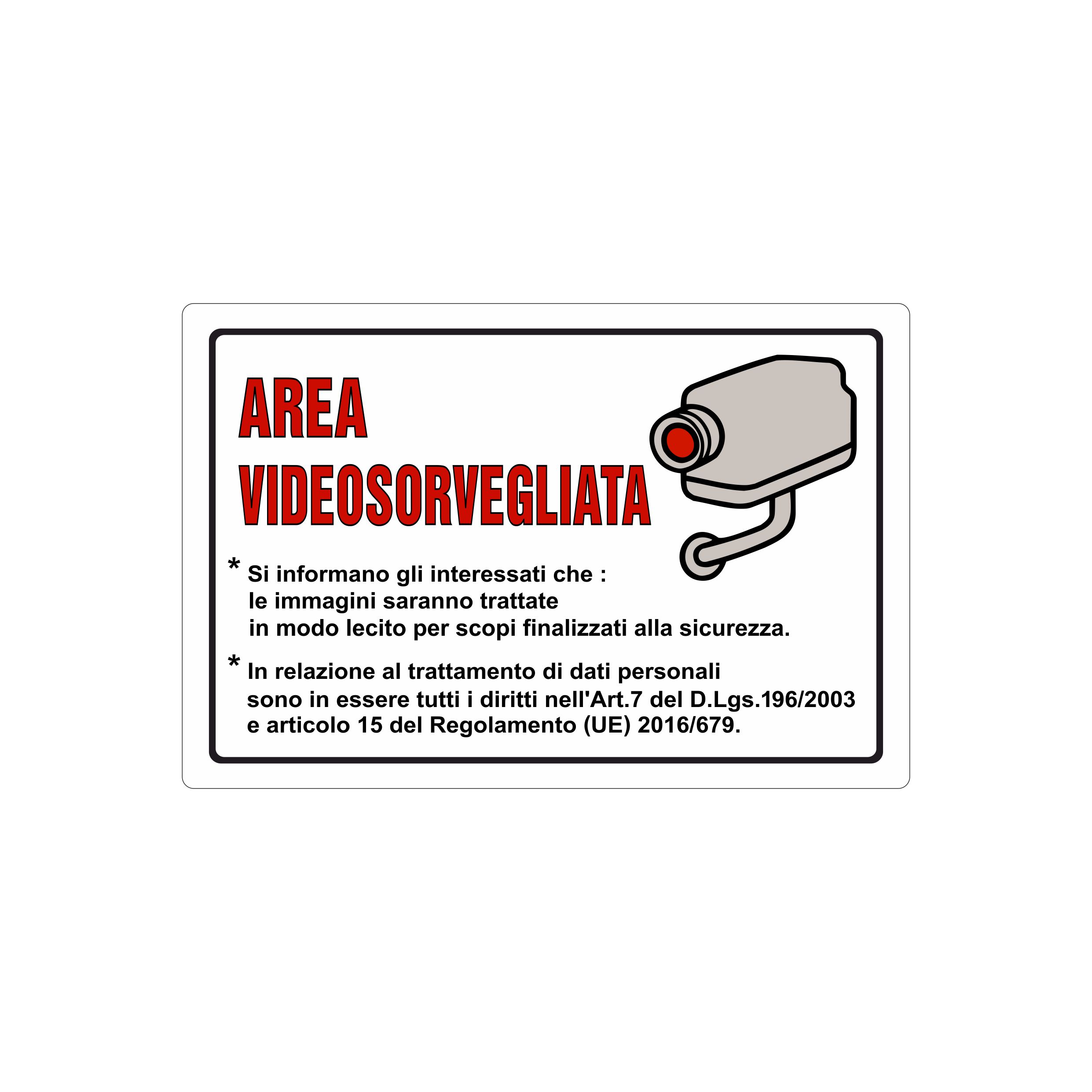 AREA VIDEOSORVEGLIATA