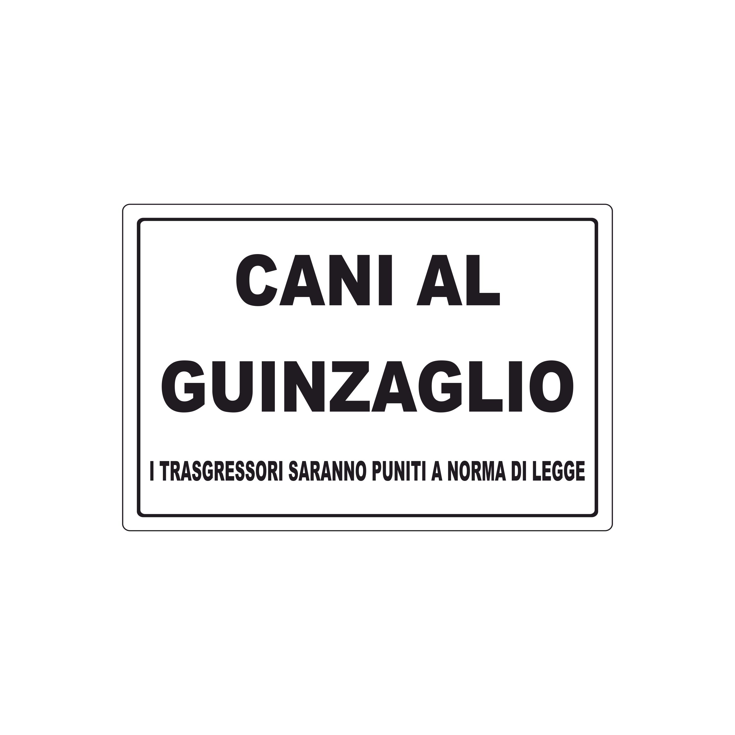 CANI AL GUINZAGLIO 300X200 MM