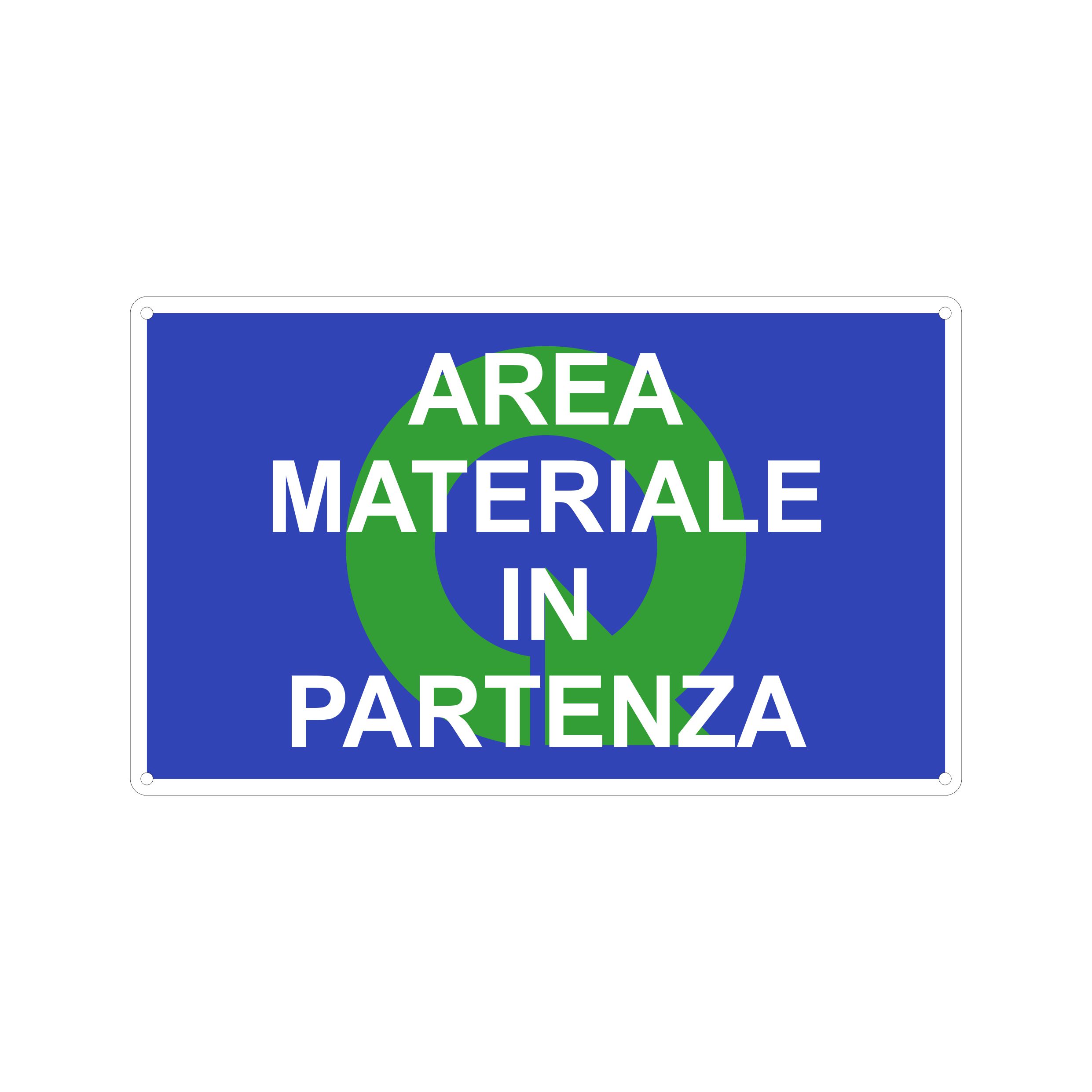 AREA MATERIALE IN PARTENZA - 500x330 mm