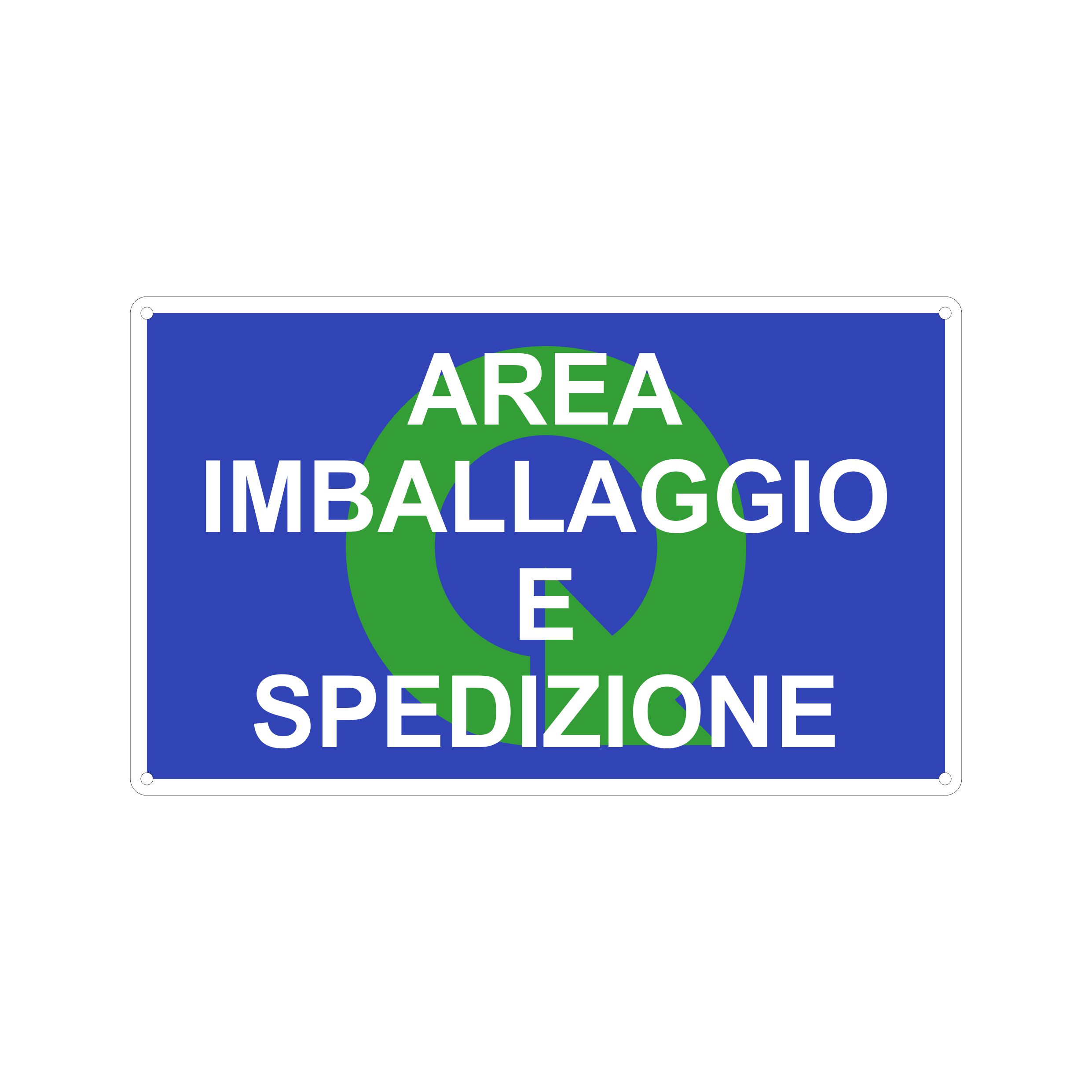 AREA IMBALLAGGIO E SPEDIZIONE - 500x330 mm