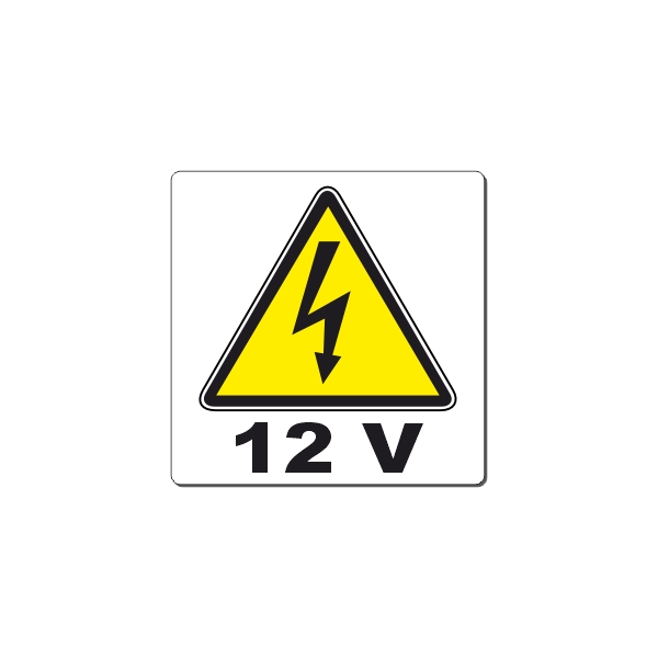 12V - 80x80 mm Conf. 12 pz
