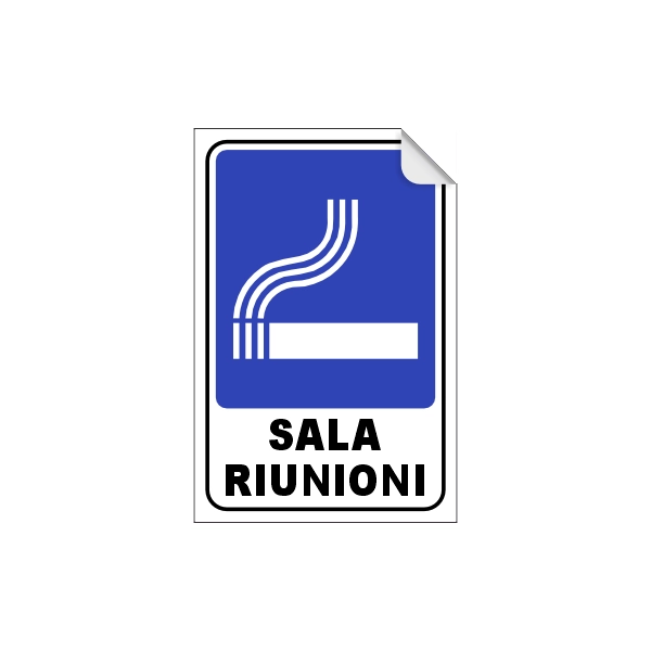 SALA FUMATORI 120x180 mm